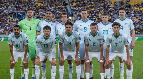 teamfoto voor Nieuw Zeeland